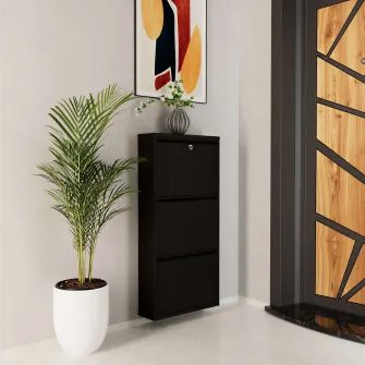 Pantofar, Locking 3 Piece Metal - Black, 50 x 103 x 15 cm