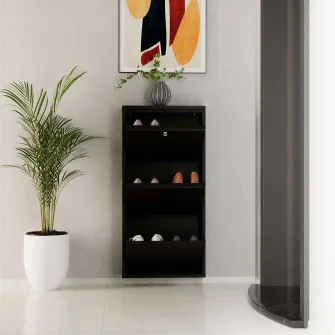 Pantofar, Locking 3 Piece Metal - Black, 50 x 103 x 15 cm