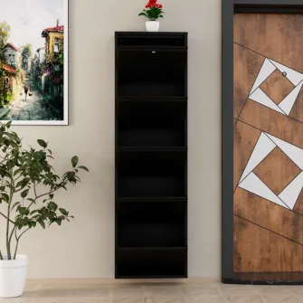 Pantofar, Locking 5 Piece Metal - Black, 50 x 169 x 15 cm