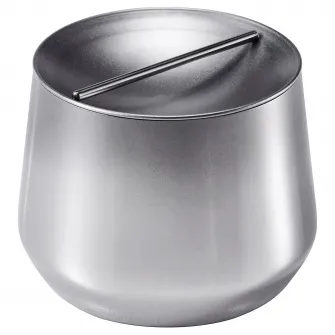 AFTONHAJ borcan cu capac, inox, 0.6 l