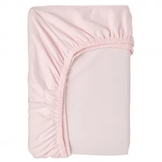 BARNDROM cearsaf cu elastic pat extensibil, roz, 80x130 cm