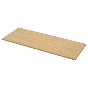 EKBACKEN blat, aspect stejar deschis/laminat, 246x2.8 cm