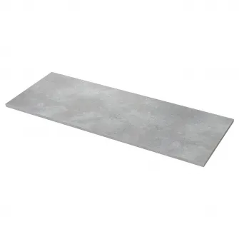 EKBACKEN blat, gri aspect beton/laminat, 186x2.8 cm