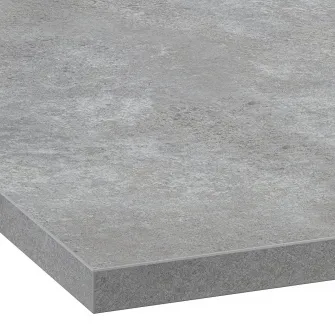 EKBACKEN blat, gri aspect beton/laminat, 186x2.8 cm
