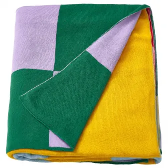 GREJSIMOJS patura, cu model/multicolor, 130x170 cm