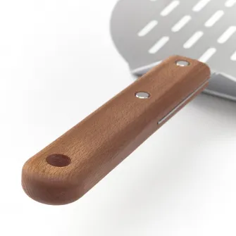HAVSTULPAN paleta pentru pizza, inox/fag, 57 cm