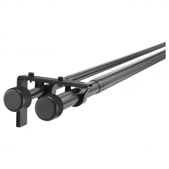 HUGAD / RACKA combinatie bagheta dubla perdea