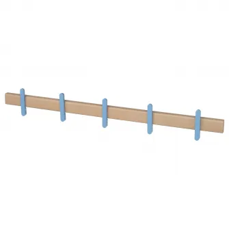 IKEA PS 2026 cuier 5 agatatori, lemn masiv mesteacan