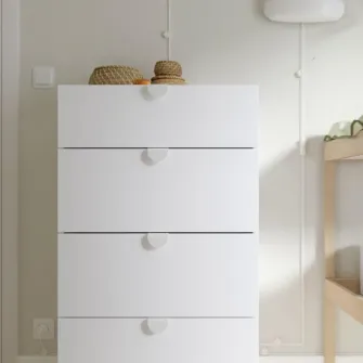 LASTARE masa, alb, 100x42x74 cm