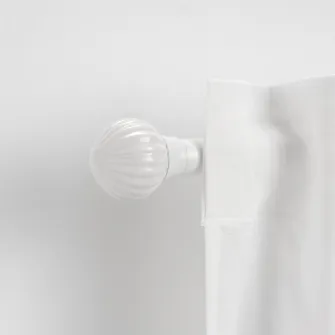 LERBRONIA capete, 1 pereche, alb/ceramica