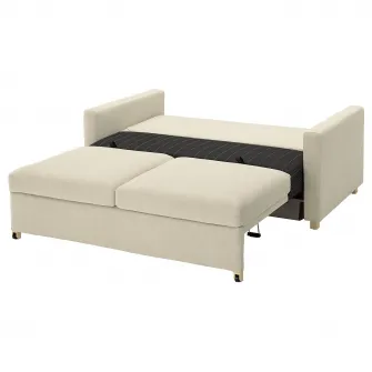 SALTSJOBADEN husa canapea extensibila 2 loc, Fridtuna bej deschis