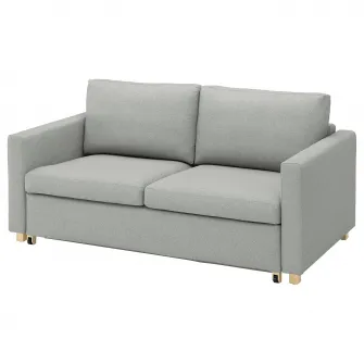 SALTSJOBADEN husa canapea extensibila 2 loc, Tonerud gri