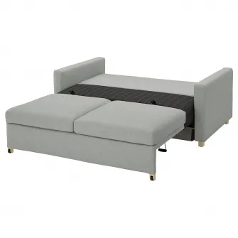 SALTSJOBADEN husa canapea extensibila 2 loc, Tonerud gri