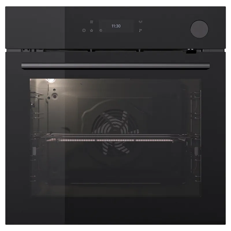 SPJUTBO cuptor cu convectie, functie combinata cu abur functie prajire cu aer/negru IKEA 700