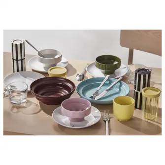 SPJUTLILJA rasnita condimente, set 2buc, negru/bej deschis, 16 cm