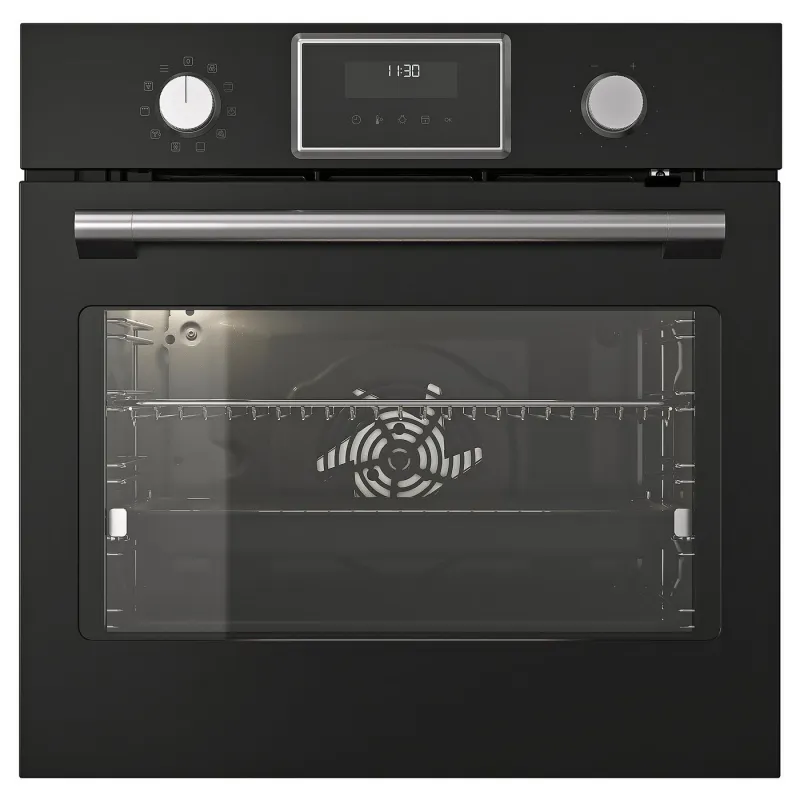 STENABY cuptor cu convectie, functie cu abur suplimentar functie coacere/negru IKEA 500