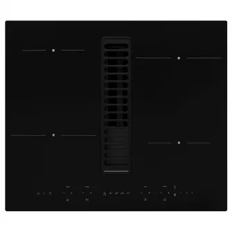 TACKNAN plita inductie/hota integrata, IKEA 300 negru, 60 cm