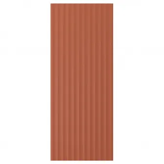 TERRSJO usa, rosu-maro model ondulat, 40x100 cm