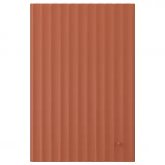 TERRSJO usa, rosu-maro model ondulat, 40x60 cm
