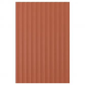 TERRSJO usa, rosu-maro model ondulat, 40x60 cm