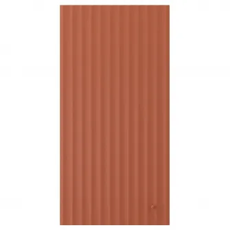 TERRSJO usa, rosu-maro model ondulat, 40x80 cm