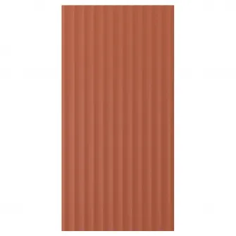 TERRSJO usa, rosu-maro model ondulat, 40x80 cm