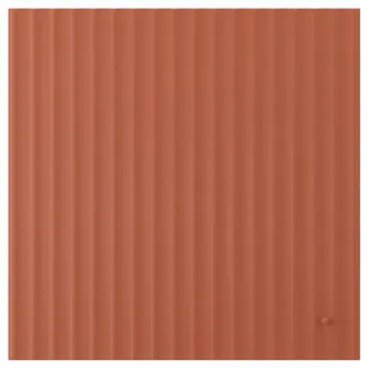 TERRSJO usa, rosu-maro model ondulat, 60x60 cm