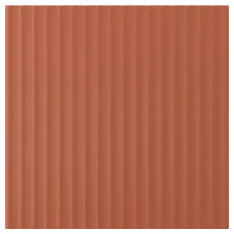 TERRSJO usa, rosu-maro model ondulat, 60x60 cm