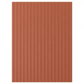 TERRSJO usa, rosu-maro model ondulat, 60x80 cm