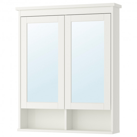 Ikea Hemnes Dulap Oglinda Cu 2 Usi Alb