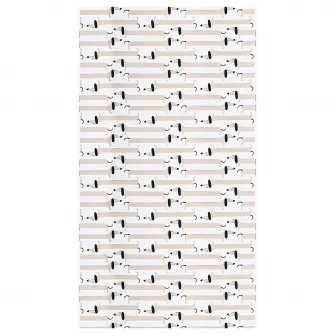IKEA ARBETSTAG Metraj pre-taiat, alb murdar/bej model caine, 150x300 cm