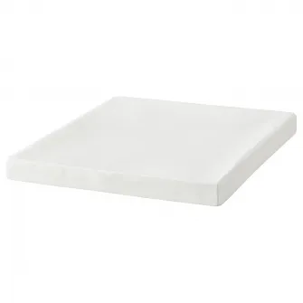 IKEA DRONA Capac, alb textil, 39x34 cm