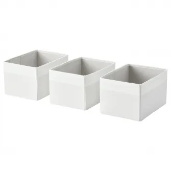IKEA DRONA Cutie, alb, 18x25x15 cm