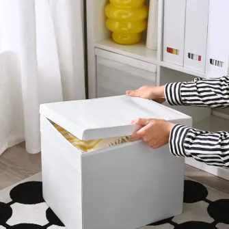 IKEA DRONA Cutie cu capac