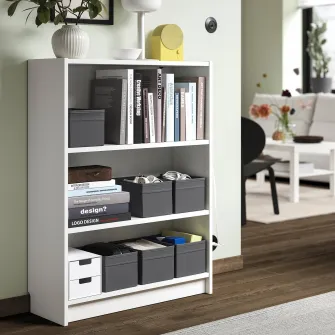 IKEA DRONA Cutie, gri inchis, 18x25x15 cm