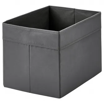 IKEA DRONA Cutie, gri inchis, 25x35x25 cm