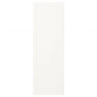 IKEA SANNIDAL Usa cu balamale cu amortizor, alb, 60x180 cm