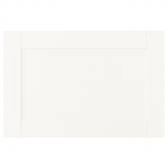 IKEA SANNIDAL Usa cu balamale cu amortizor, alb, 60x40 cm