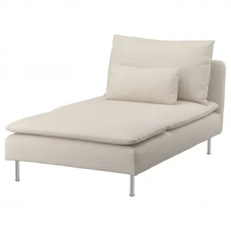 IKEA SODERHAMN Sezlong, Gunnared bej