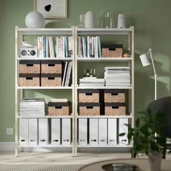 IKEA SVARTTRADA Cutie cu capac, 25x35x16 cm