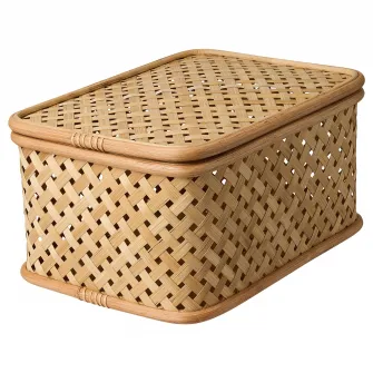 IKEA VIELANGEN Cutie cu capac, 25x35x18 cm
