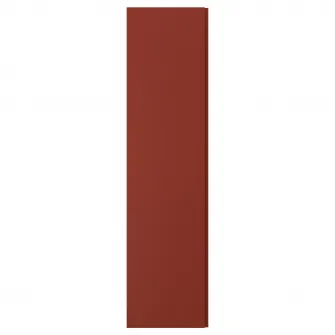 IKEA VIKANES Usa cu balamale, rosu-maro, 50x195 cm