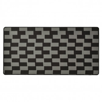 IKEA BLÅSKATA Suport mouse de gaming, negru/gri cu model, 40x80 cm