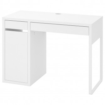 IKEA MICKE Birou, alb, 105x50 cm