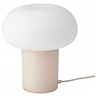 IKEA DEJSA Veioza, bej/opal sticla, 28 cm