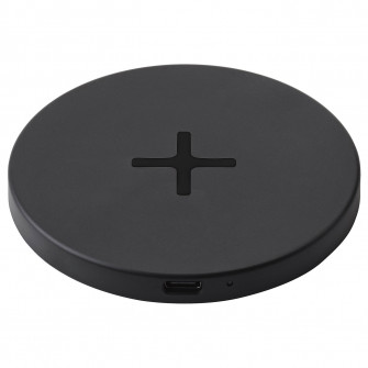 IKEA LIVBOJ Incarcator wireless, negru