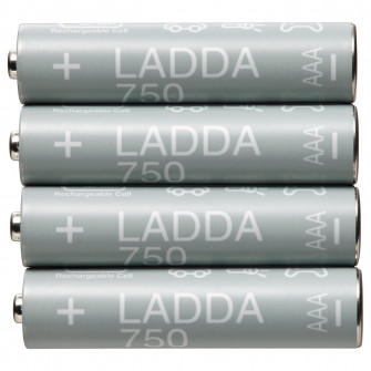 IKEA LADDA Baterie reincarcabila, HR03 AAA 1,2V, 750mAh