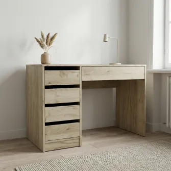 Masa 4home Profi (Masa stanga), 110x75x55 cm, Stejar Kraft Gri
