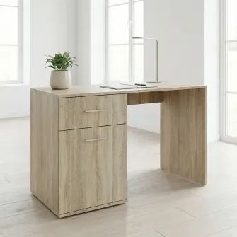 Стол 4home Nordic (Стол слева), 120x75x55 см, Дуб Сонома