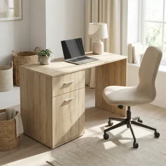 Стол 4home Nordic (Стол слева), 120x75x55 см, Дуб Сонома